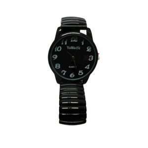 analog black color watch